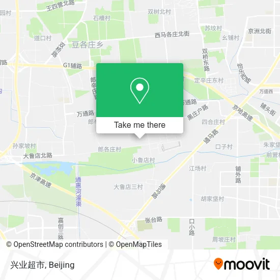兴业超市 map