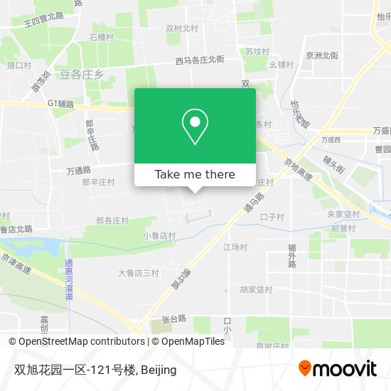 双旭花园一区-121号楼 map