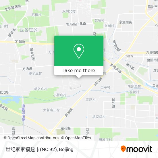 世纪家家福超市(NO.92) map