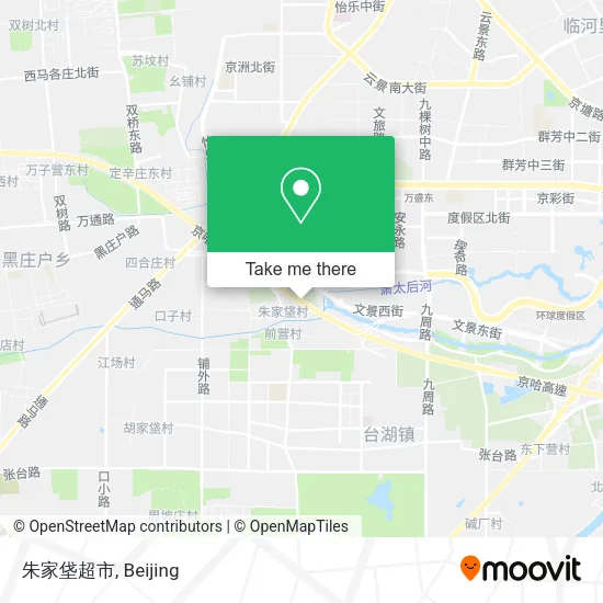 朱家垡超市 map