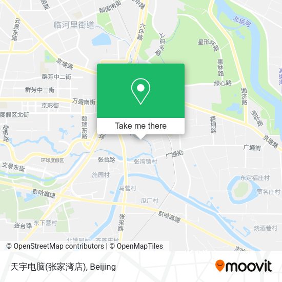 天宇电脑(张家湾店) map