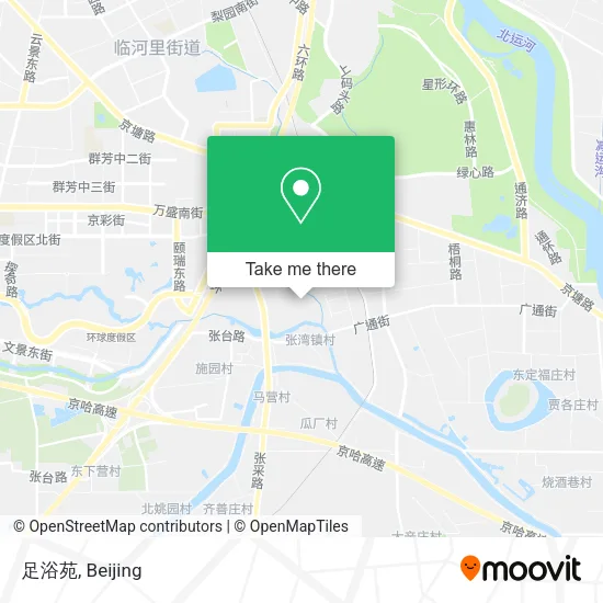 足浴苑 map