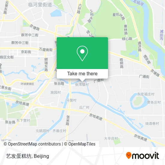 艺发蛋糕坊 map