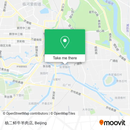 杨二鲜牛羊肉店 map
