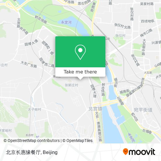 北京长惠缘餐厅 map