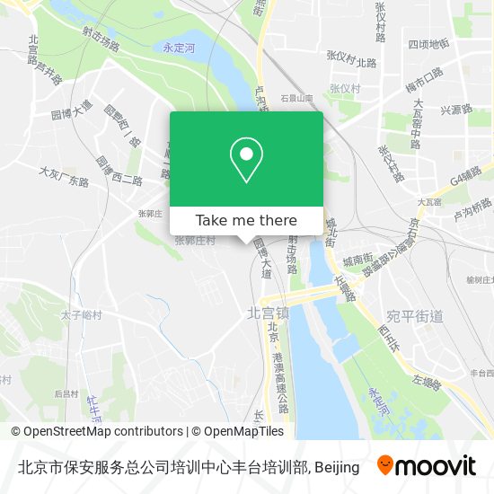 北京市保安服务总公司培训中心丰台培训部 map