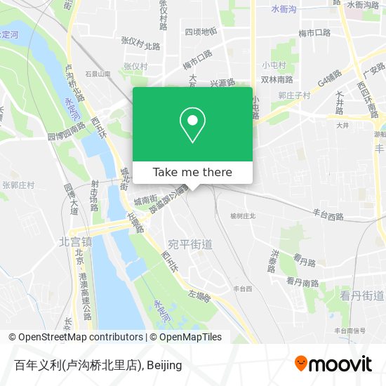 百年义利(卢沟桥北里店) map