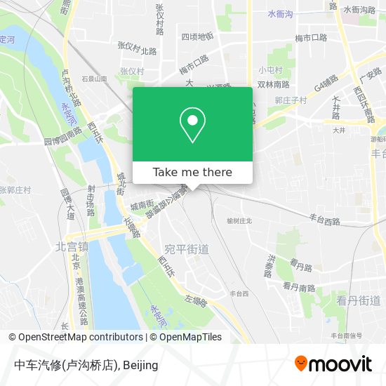 中车汽修(卢沟桥店) map