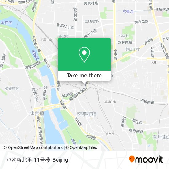 卢沟桥北里-11号楼 map