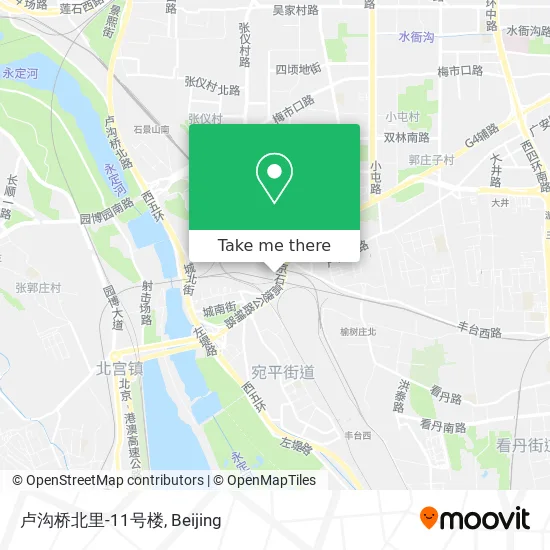 卢沟桥北里-11号楼 map