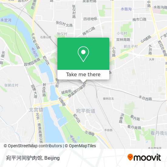宛平河间驴肉馆 map