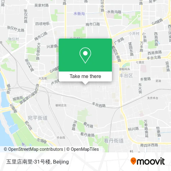 五里店南里-31号楼 map