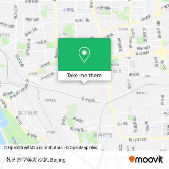 韩艺造型美发沙龙 map