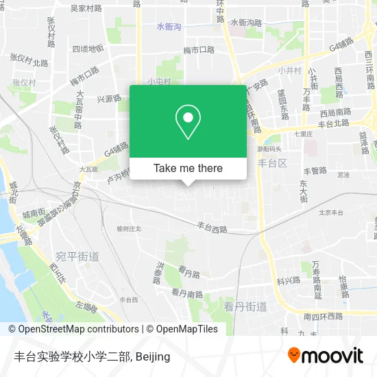 丰台实验学校小学二部 map