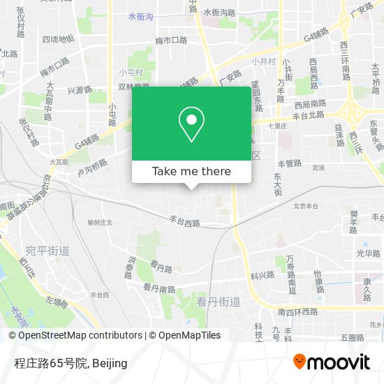 程庄路65号院 map
