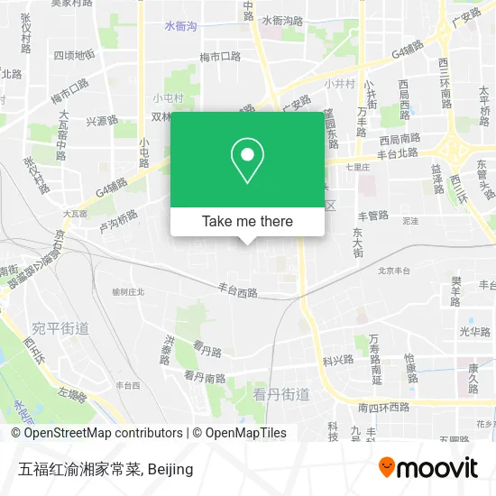 五福红渝湘家常菜 map