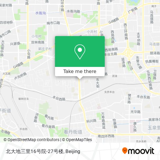 北大地三里16号院-27号楼 map