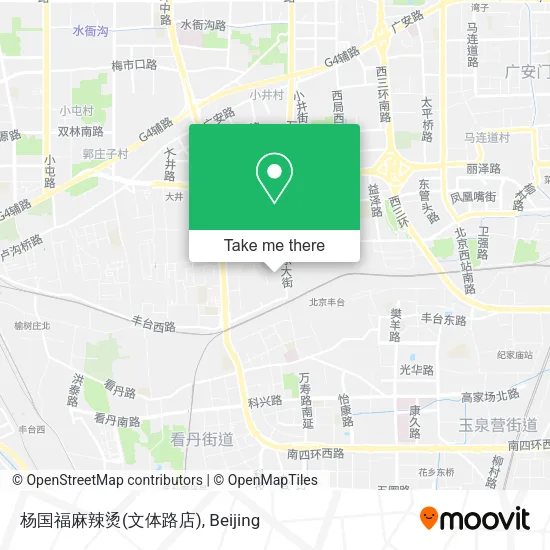杨国福麻辣烫(文体路店) map