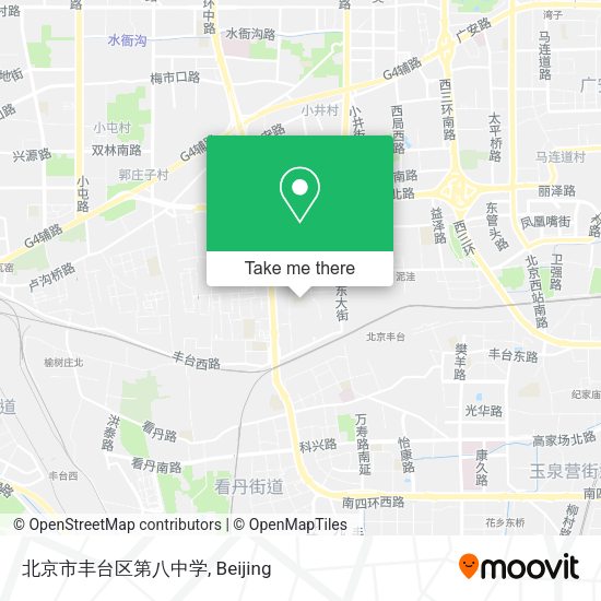 北京市丰台区第八中学 map