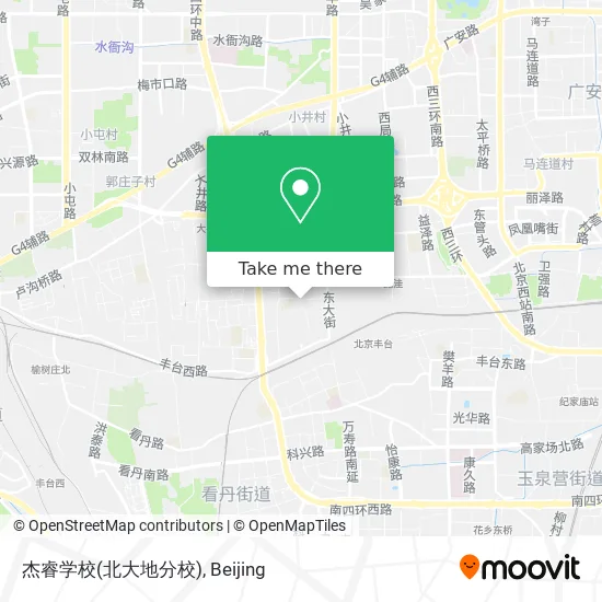 杰睿学校(北大地分校) map