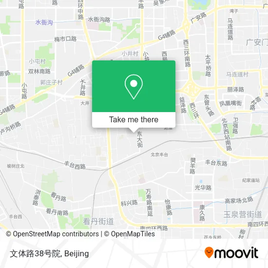 文体路38号院 map