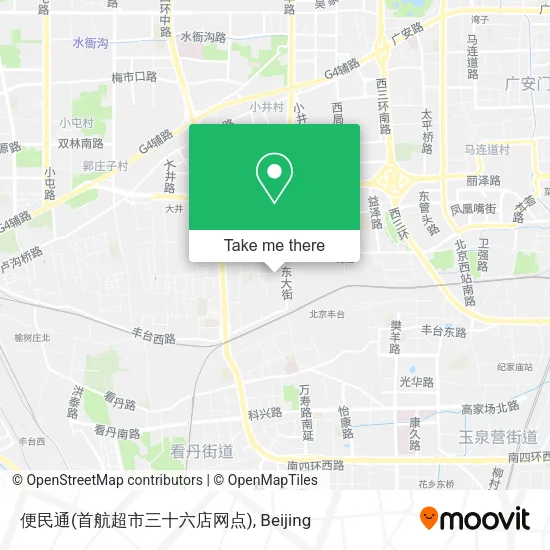 便民通(首航超市三十六店网点) map