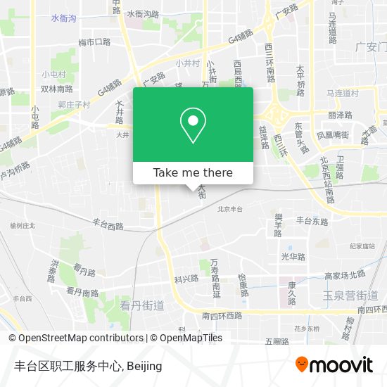 丰台区职工服务中心 map