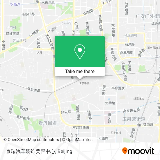 京瑞汽车装饰美容中心 map