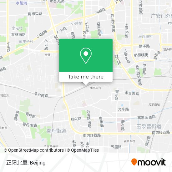 正阳北里 map