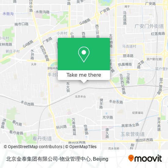 北京金泰集团有限公司-物业管理中心 map