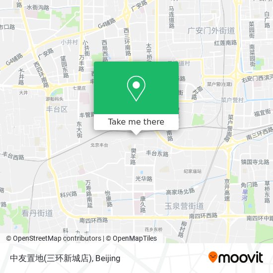 中友置地(三环新城店) map