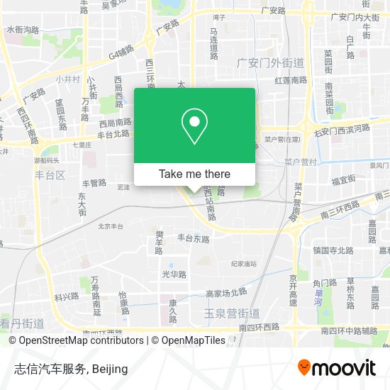 志信汽车服务 map