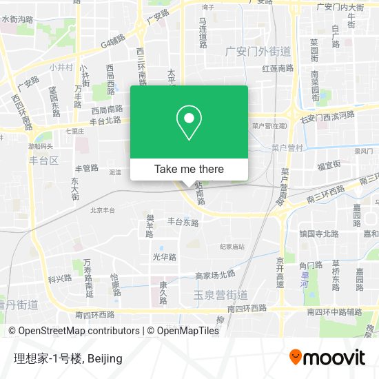 理想家-1号楼 map