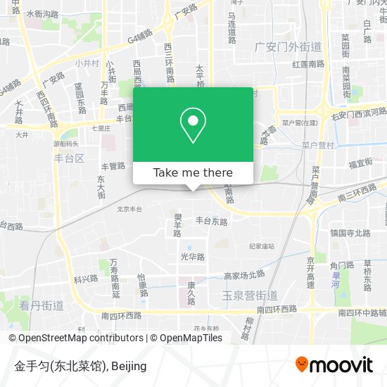 金手匀(东北菜馆) map
