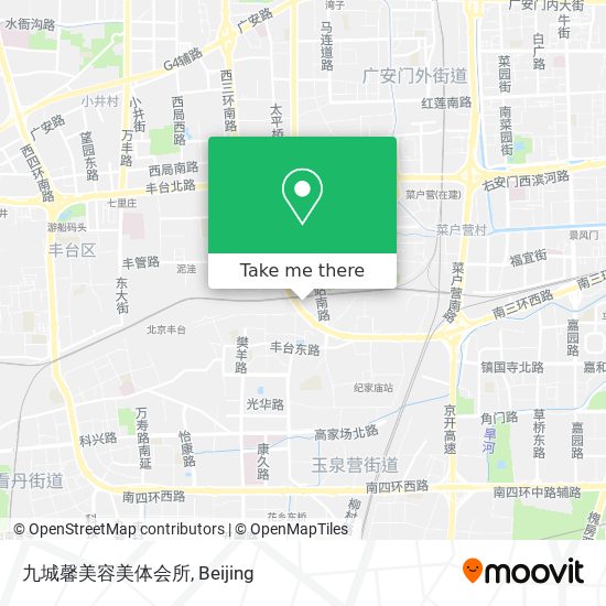 九城馨美容美体会所 map