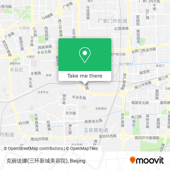 克丽缇娜(三环新城美容院) map