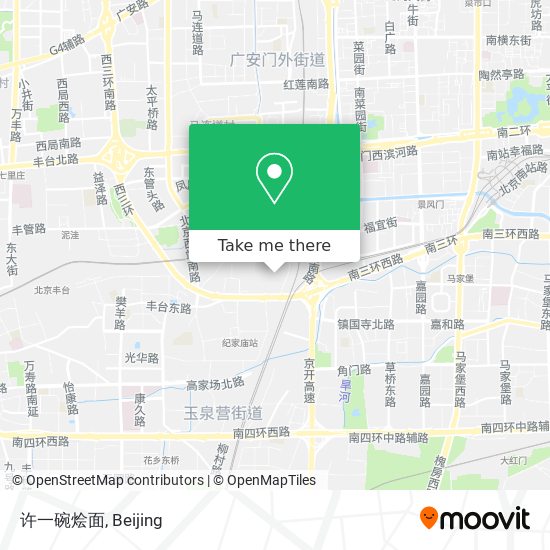 许一碗烩面 map
