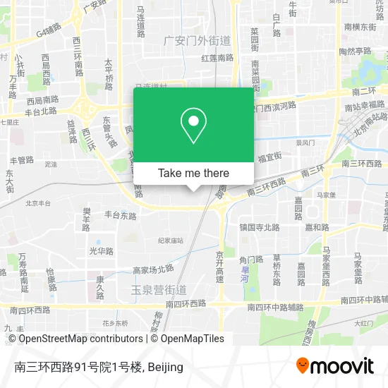南三环西路91号院1号楼 map
