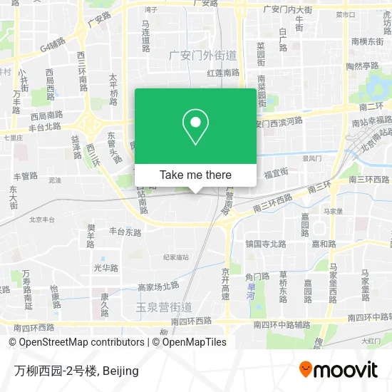 万柳西园-2号楼 map