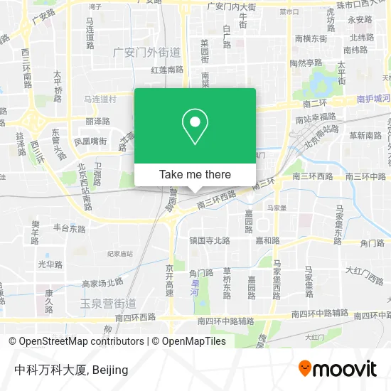 中科万科大厦 map