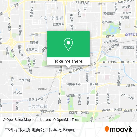 中科万邦大厦-地面公共停车场 map