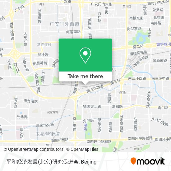 平和经济发展(北京)研究促进会 map