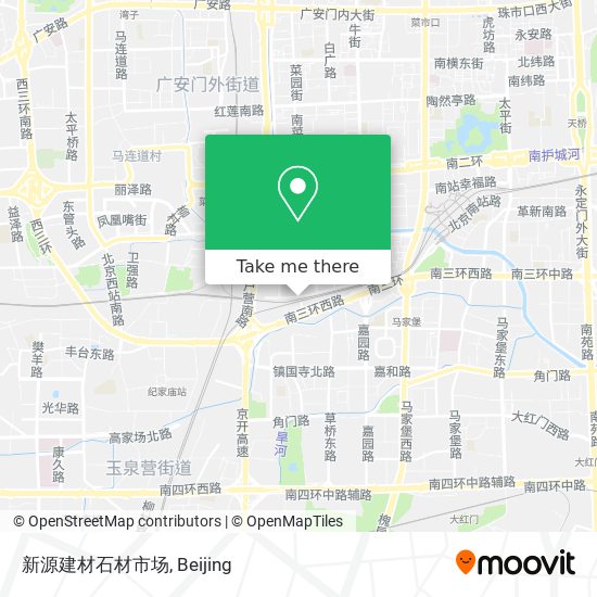 新源建材石材市场 map