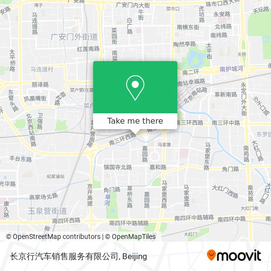 长京行汽车销售服务有限公司 map