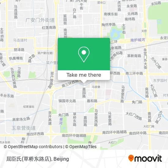 屈臣氏(草桥东路店) map