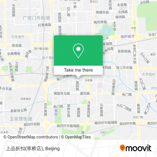 上品折扣(草桥店) map