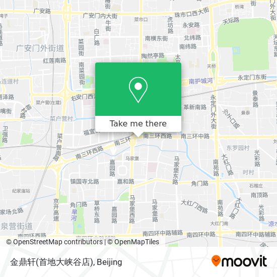 金鼎轩(首地大峡谷店) map