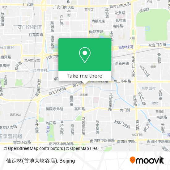 仙踪林(首地大峡谷店) map
