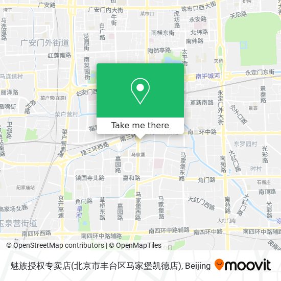 魅族授权专卖店(北京市丰台区马家堡凯德店) map