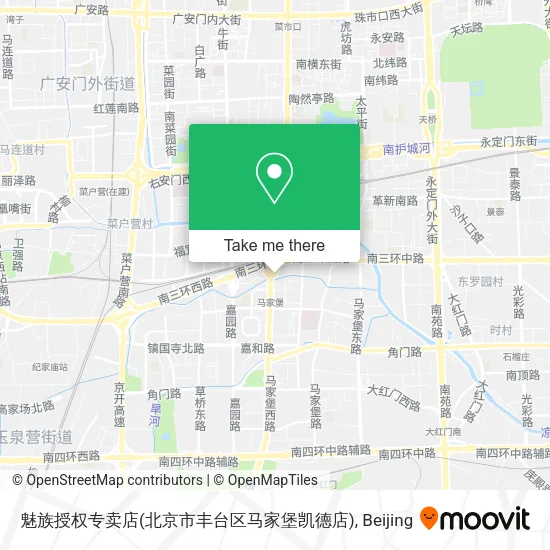 魅族授权专卖店(北京市丰台区马家堡凯德店) map